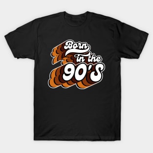 Born In The 90'S-Retro Birthday Gift T-Shirt